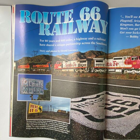 Trains March 2006 Twin Legends of Southwest Freight Cars Tonnage by State Map - Picture 6 of 10